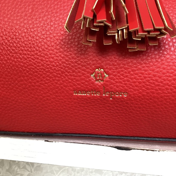 Nanette Lepore Cherry Red Bag - Picture 2 of 10